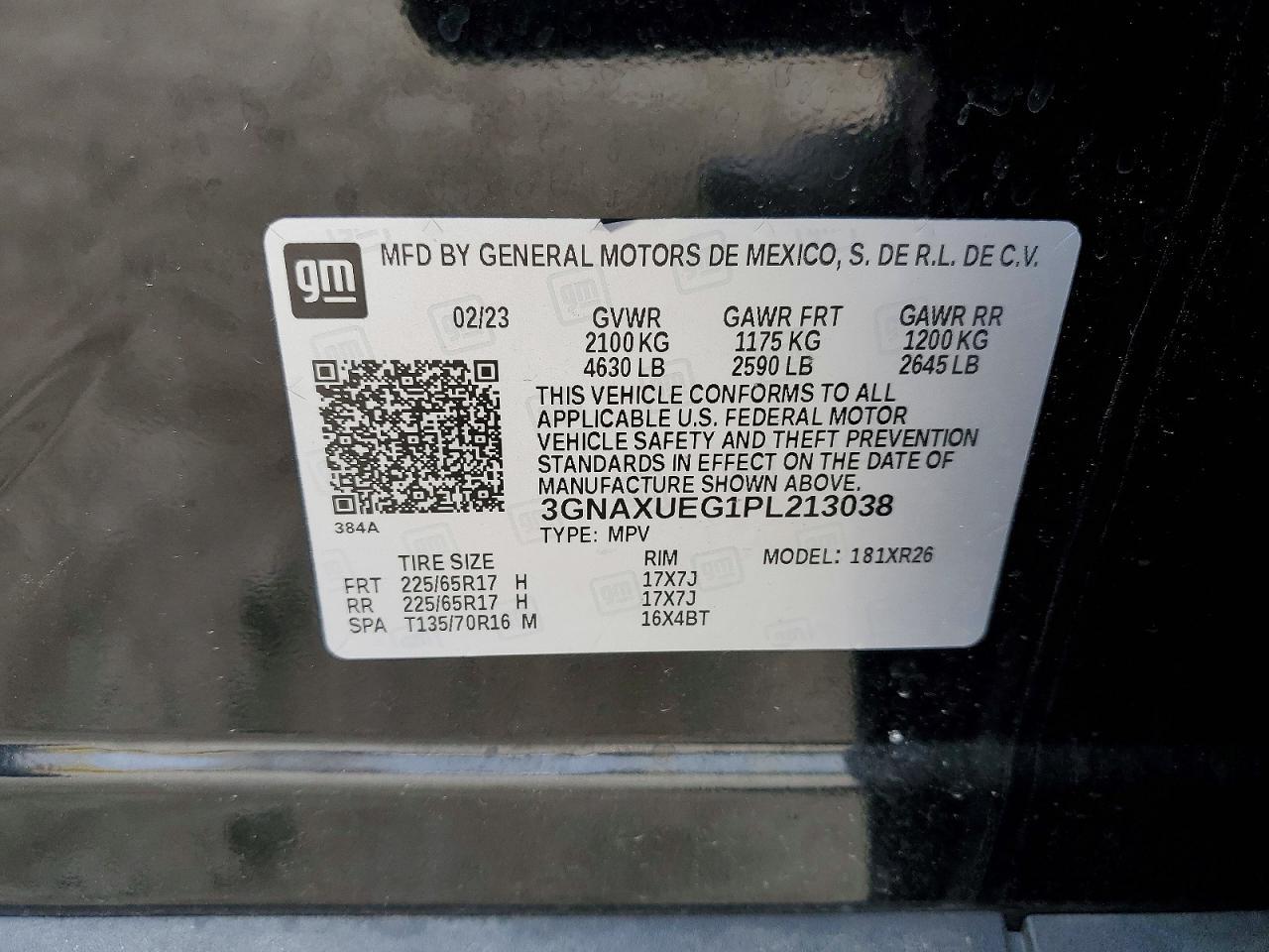 2023 CHEVROLET EQUINOX