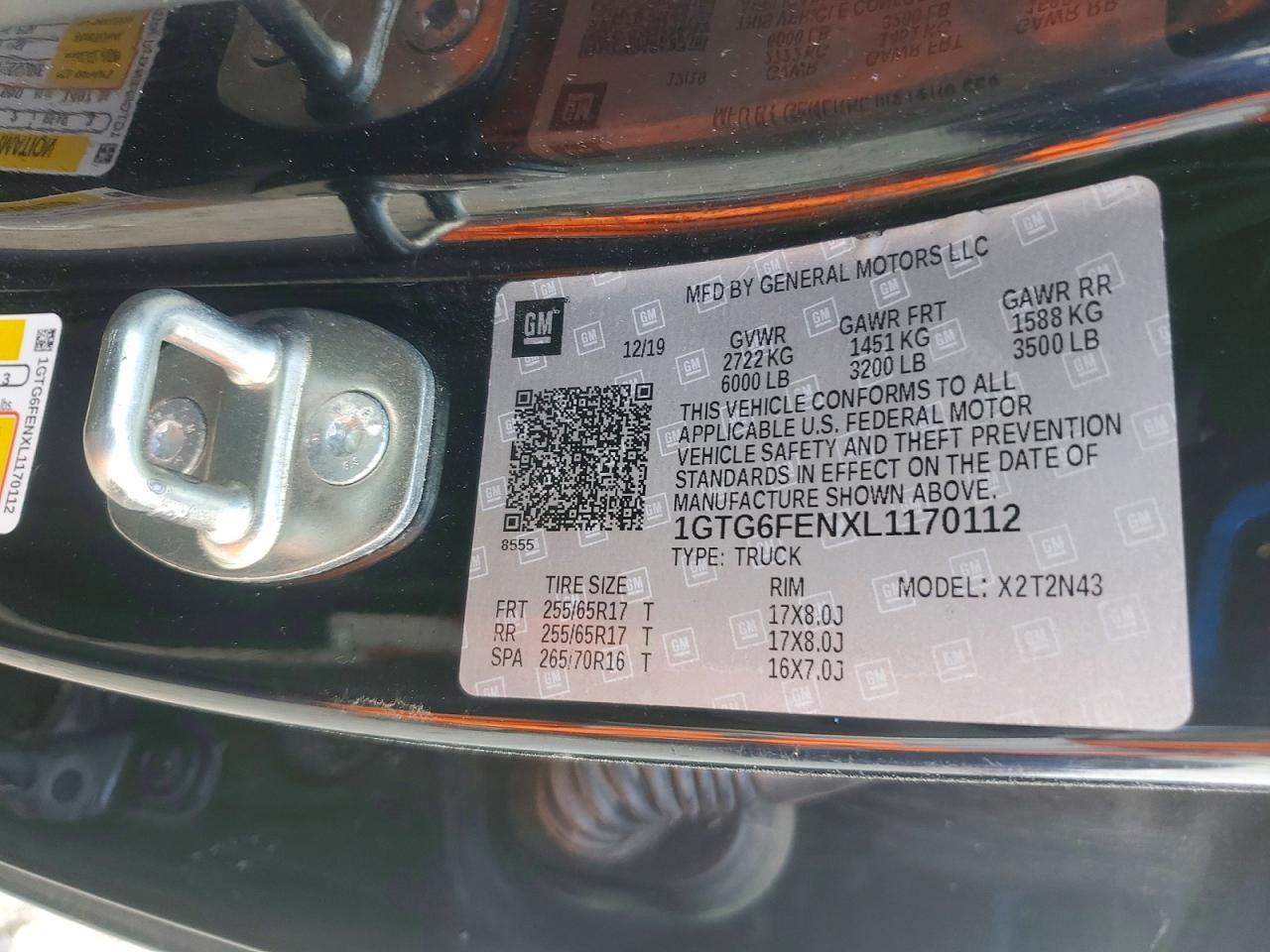2020 GMC CANYON