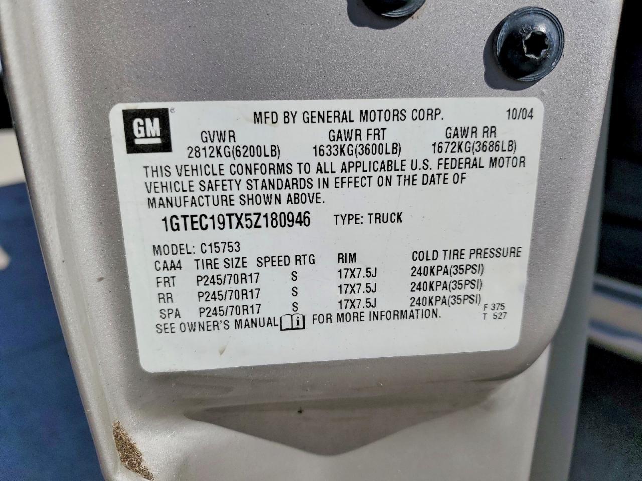 2005 GMC Sierra