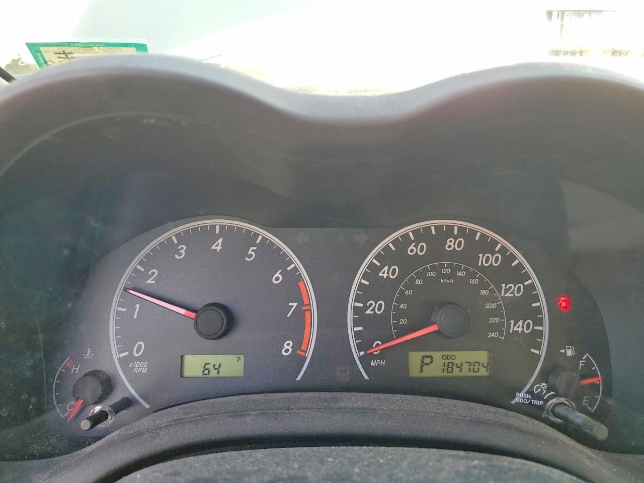 2011 TOYOTA COROLLA