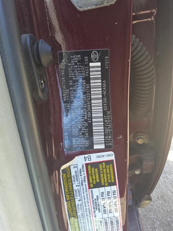 2007 TOYOTA Avalon