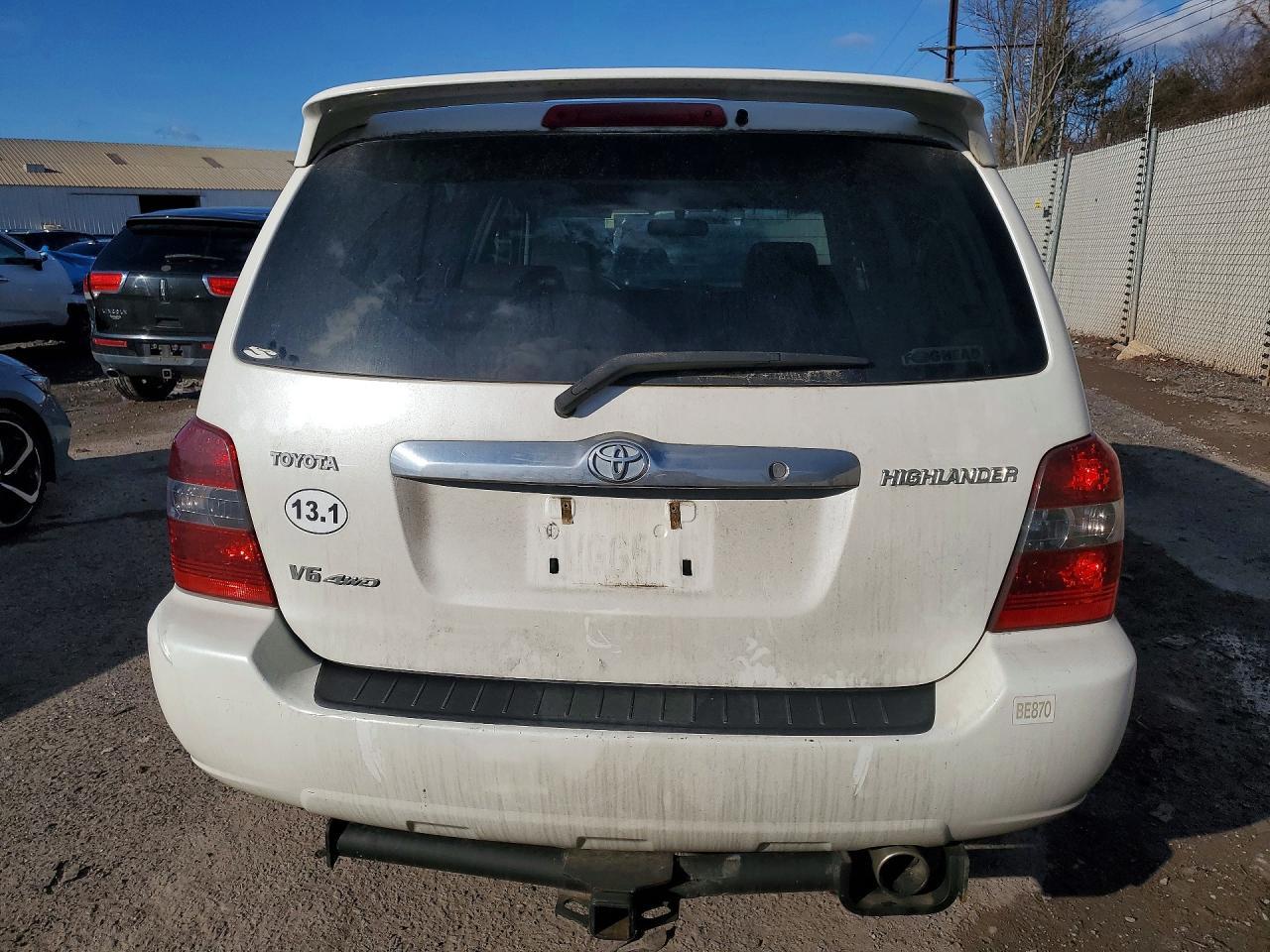 2006 TOYOTA HIGHLANDER