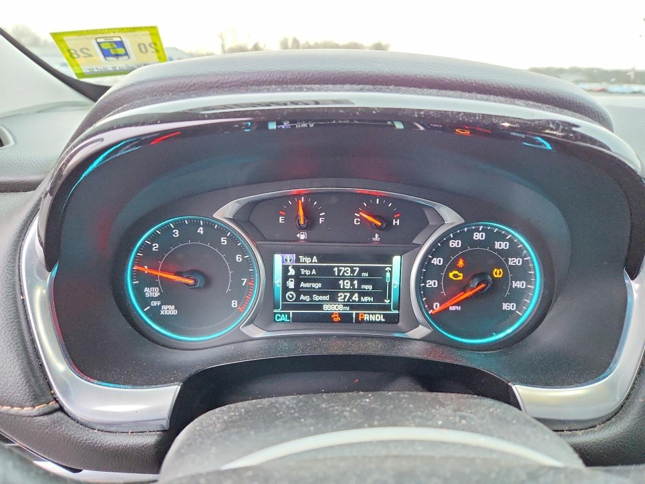2019 CHEVROLET TRAVERSE
