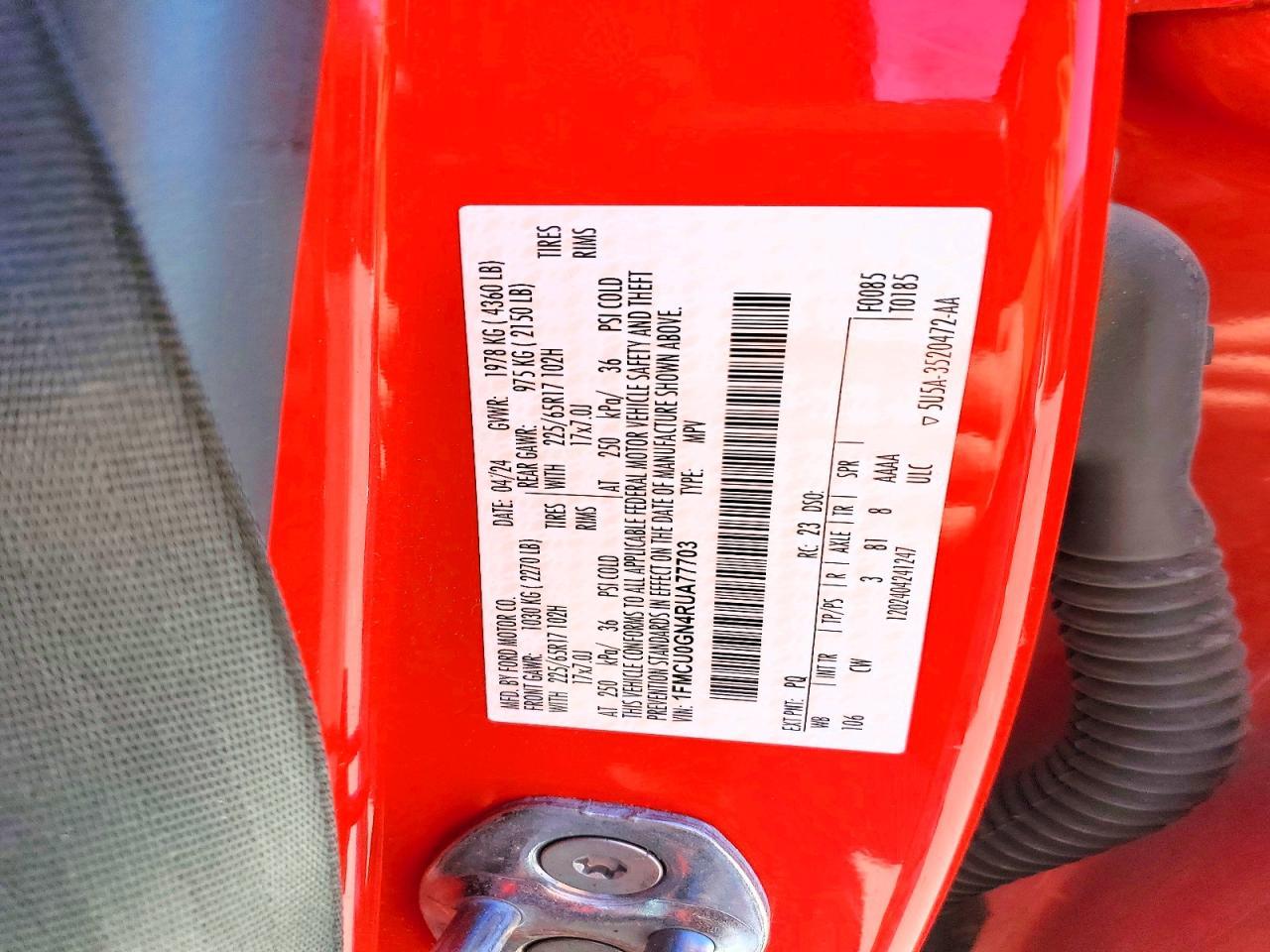 2024 FORD ESCAPE