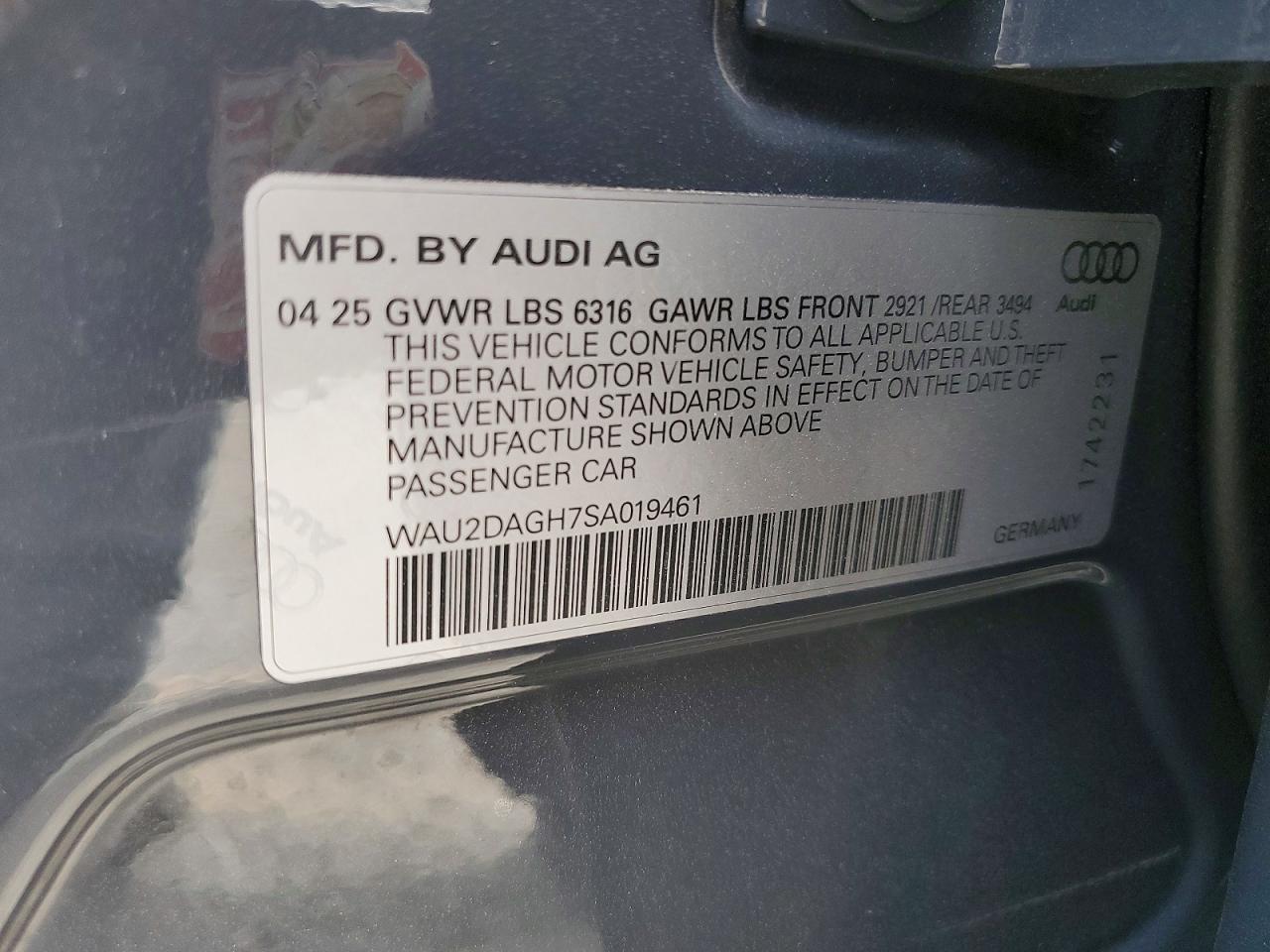 2025 AUDI A6