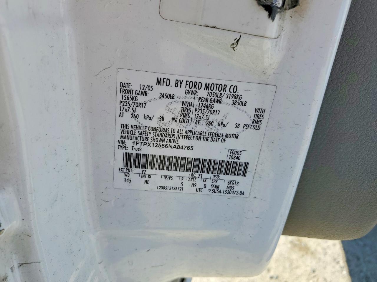 2006 FORD F-150 Lightning