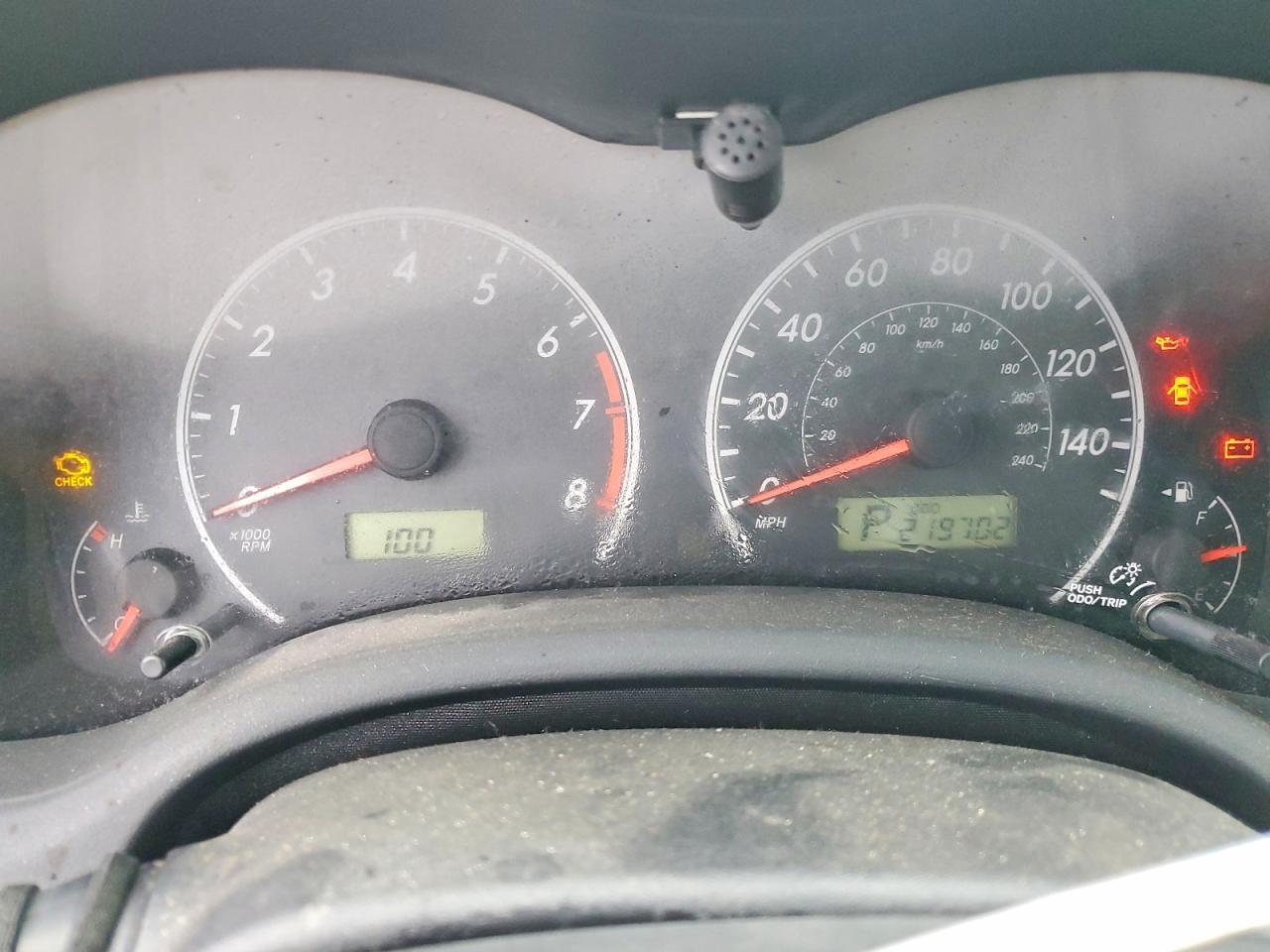 2009 TOYOTA COROLLA