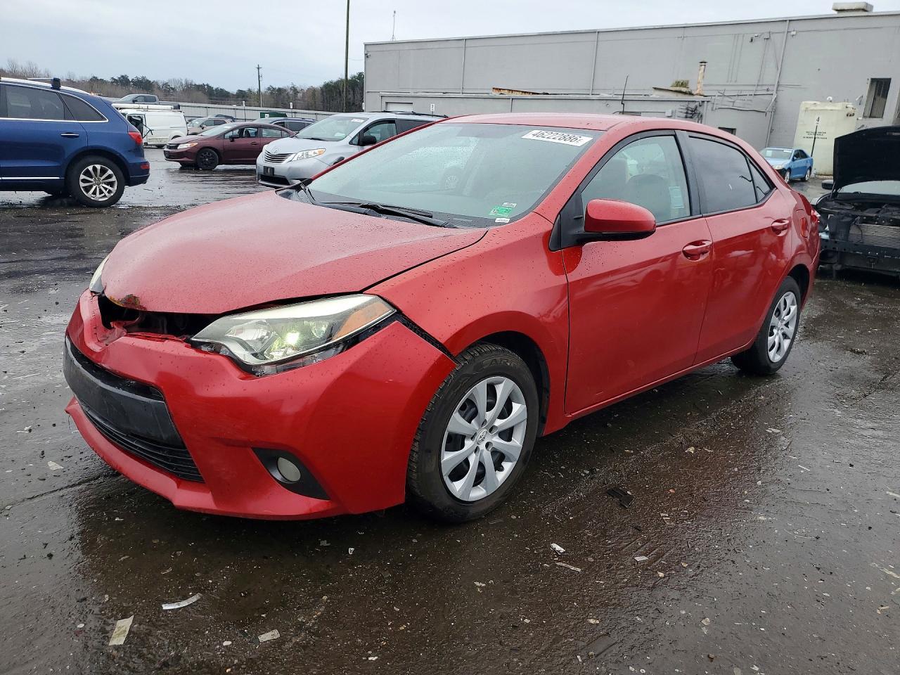 2016 TOYOTA COROLLA