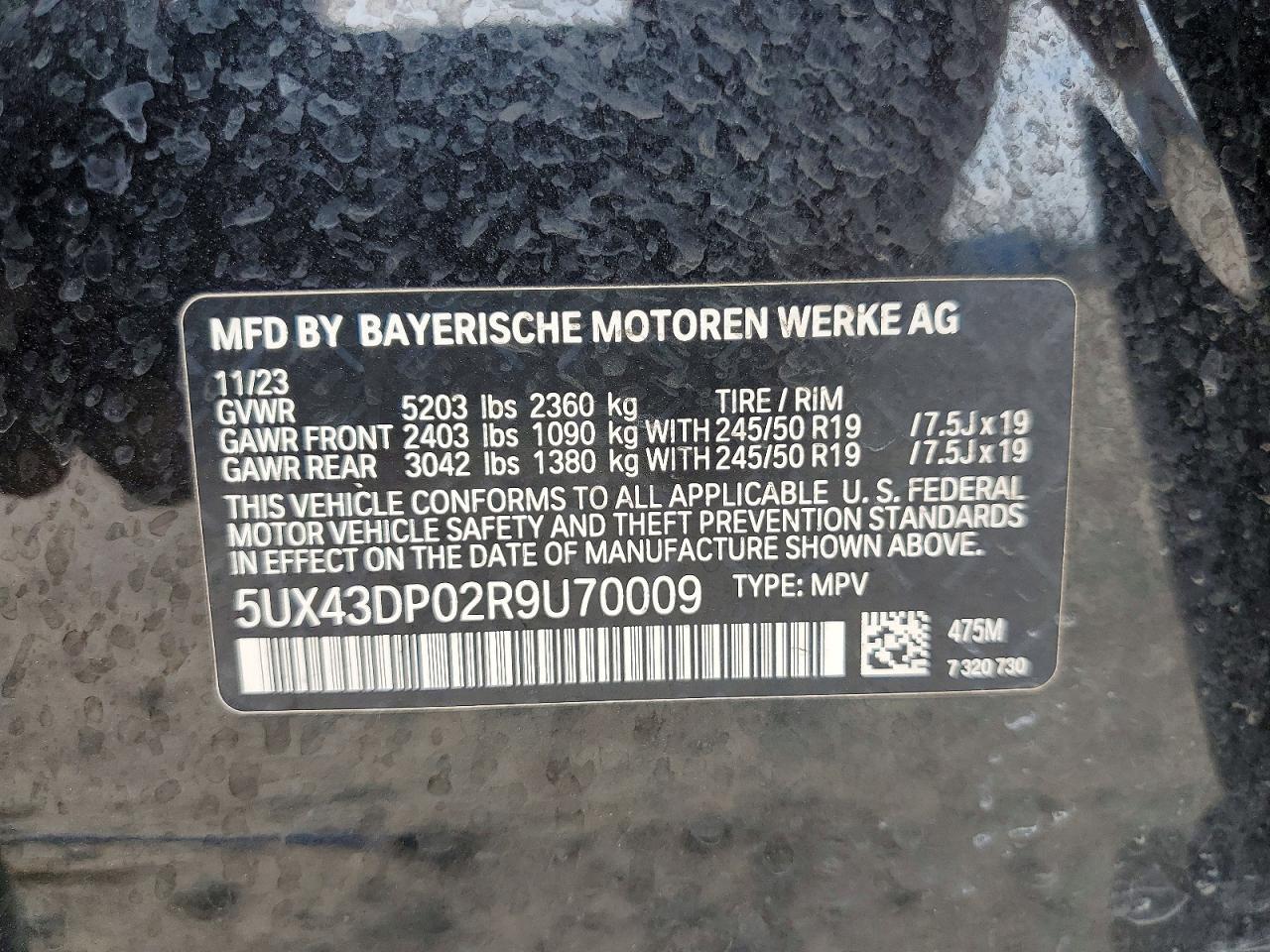 2024 BMW X3