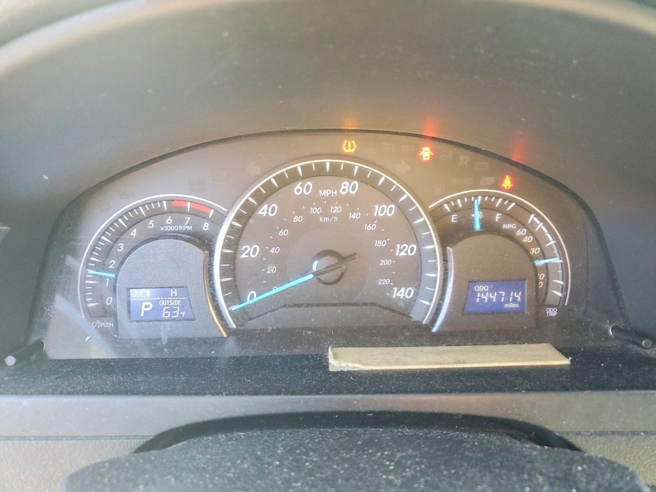 2012 TOYOTA CAMRY