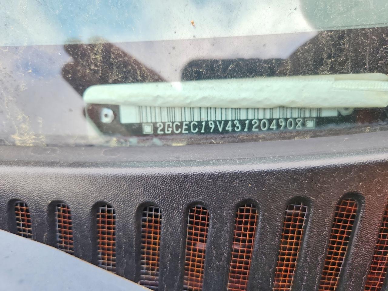 2003 CHEVROLET SILVERADO 1500