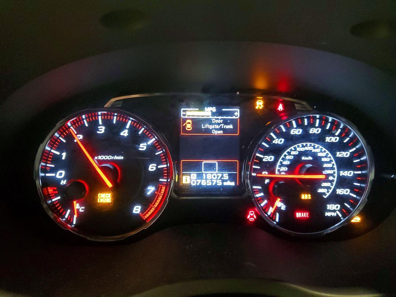 2021 SUBARU WRX