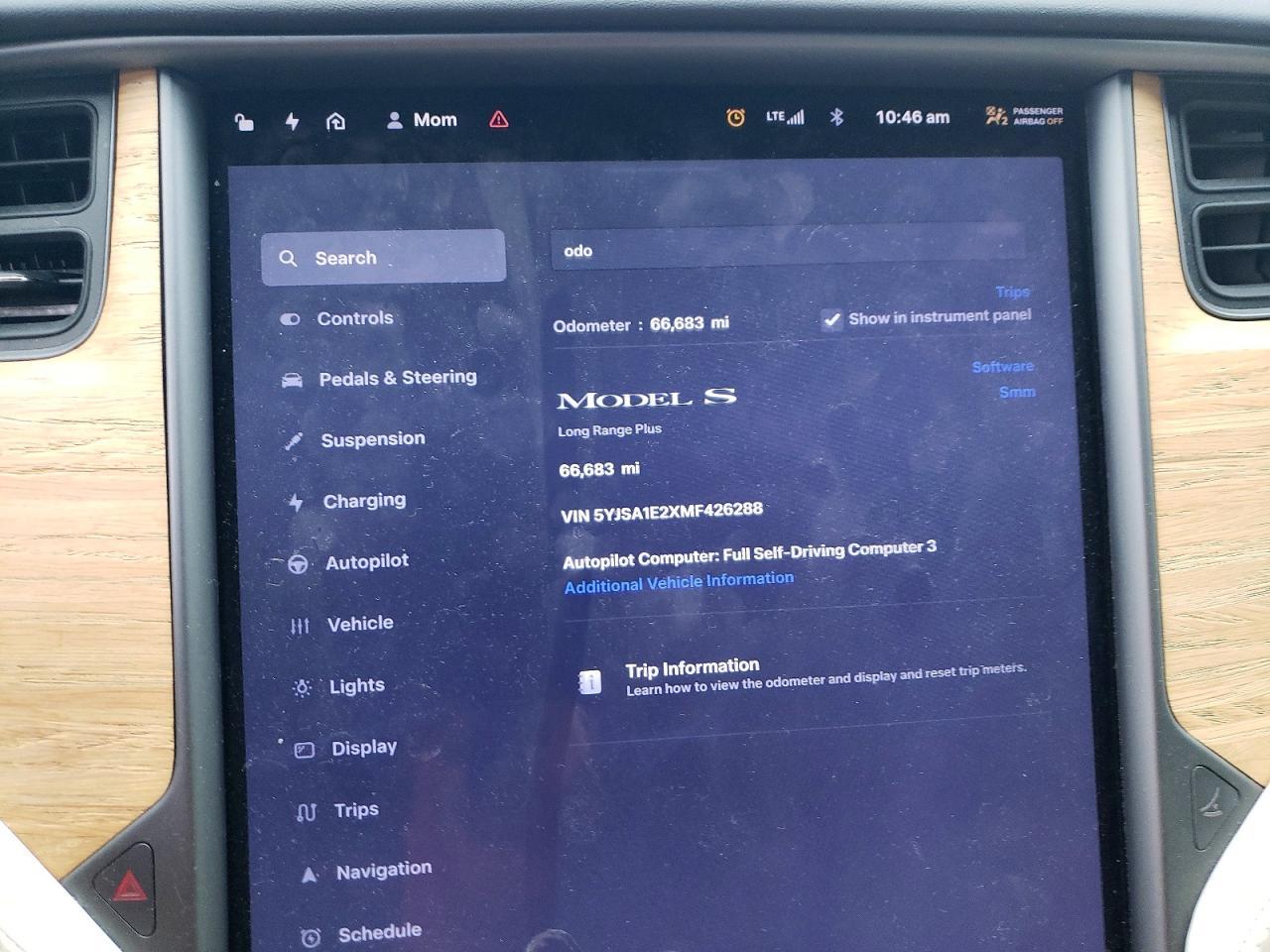 2021 TESLA MODEL S
