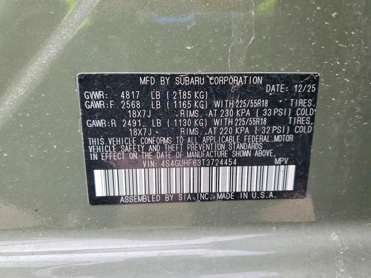 2026 SUBARU Crosstrek