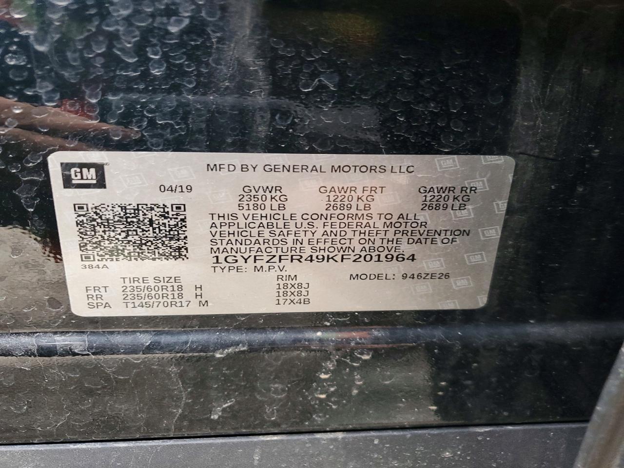 2019 CADILLAC XT4