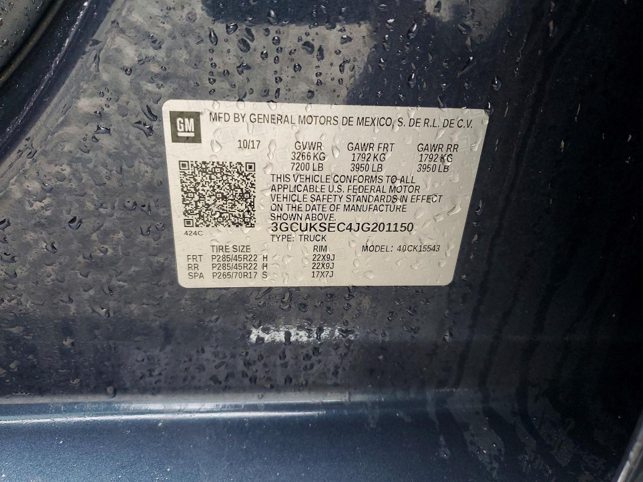 2018 CHEVROLET Silverado