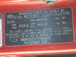 2007 KIA RONDO