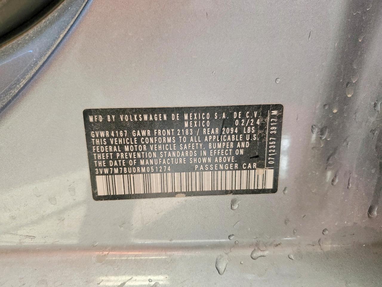 2024 VOLKSWAGEN JETTA
