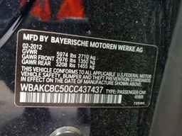 2012 BMW 7 series