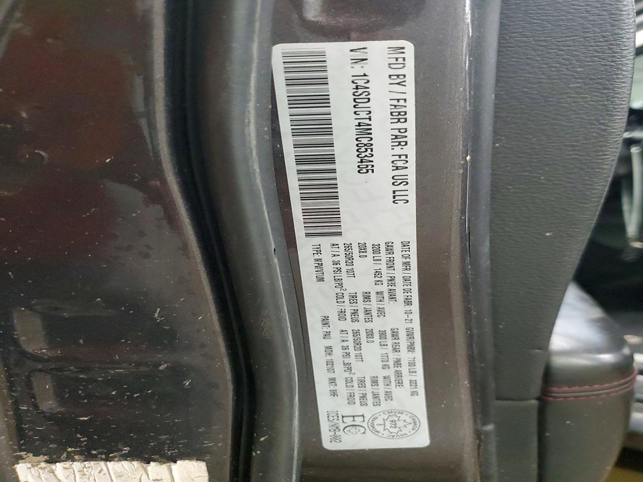 2021 DODGE DURANGO