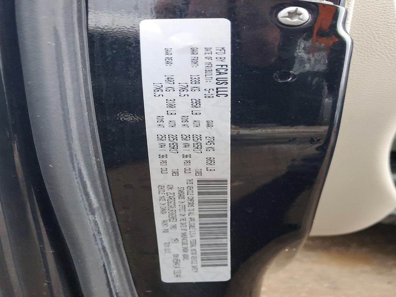 2018 DODGE GRAND CARAVAN