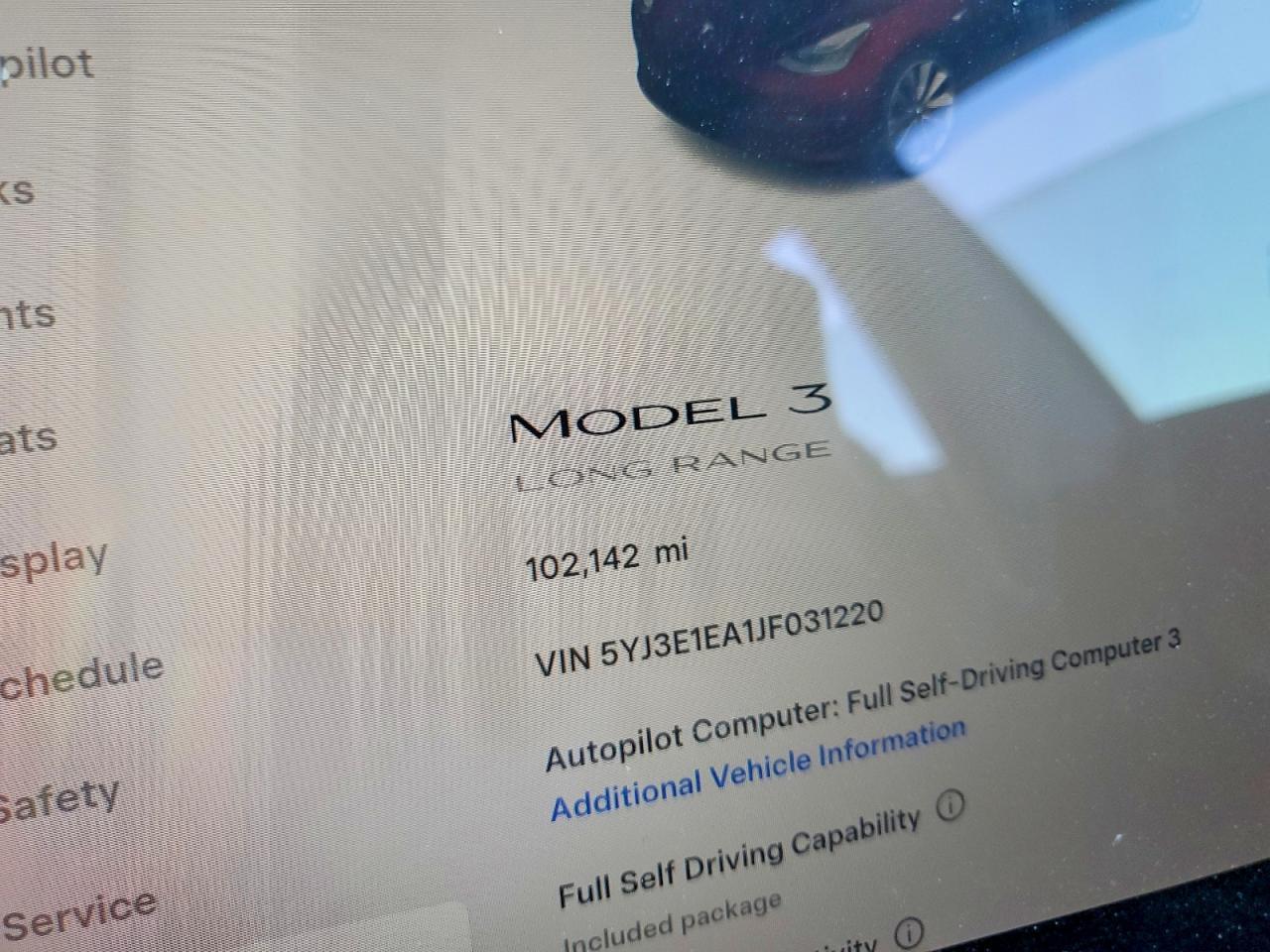 2018 TESLA MODEL 3