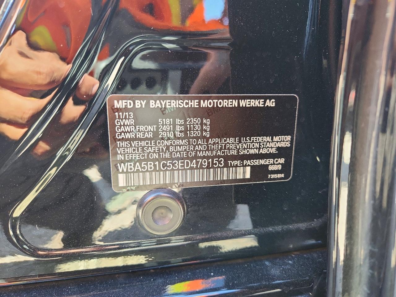 2014 BMW 5 series