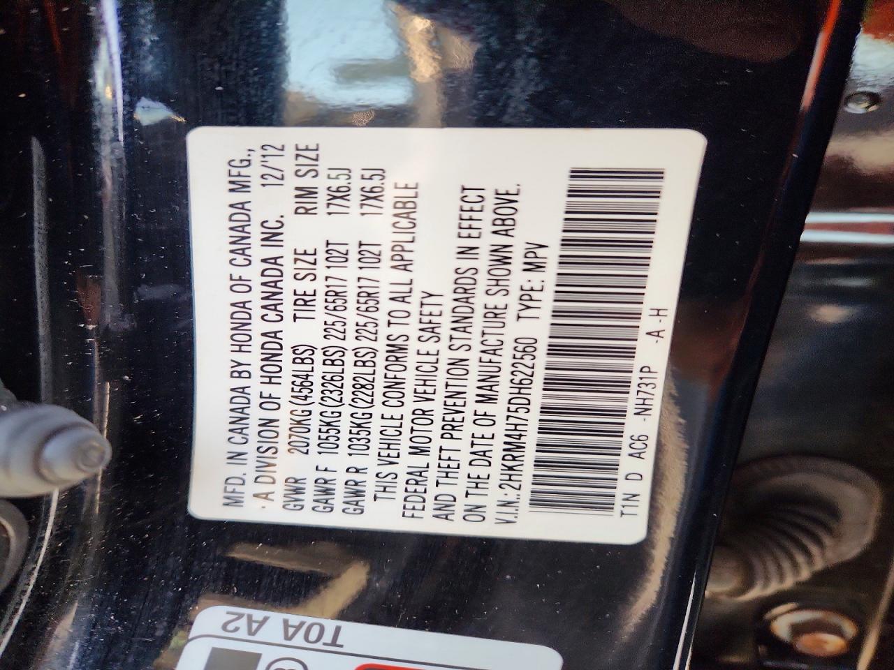 2013 HONDA CR-V