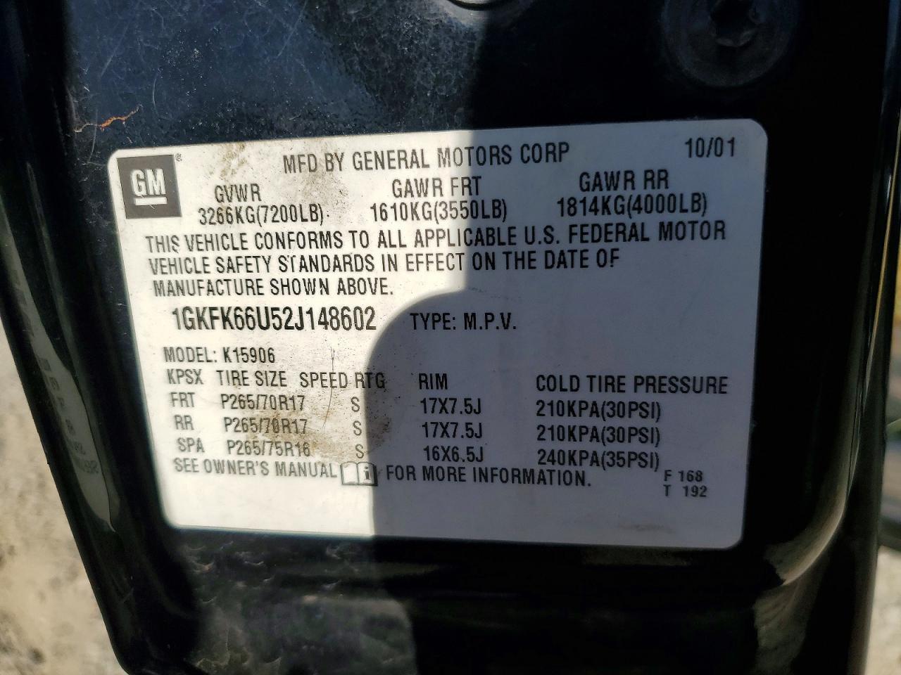 2002 GMC Denali