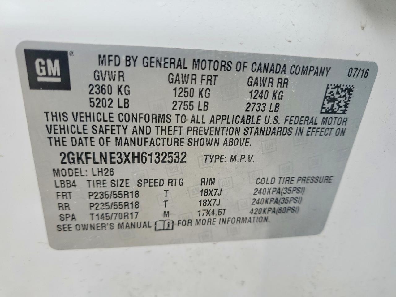 2017 GMC Terrain