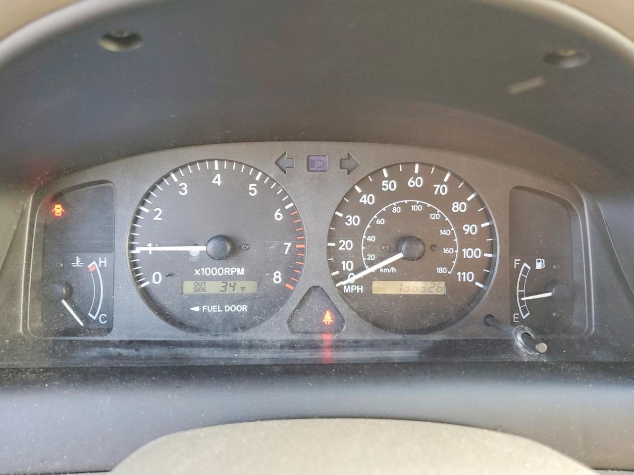 2001 TOYOTA COROLLA