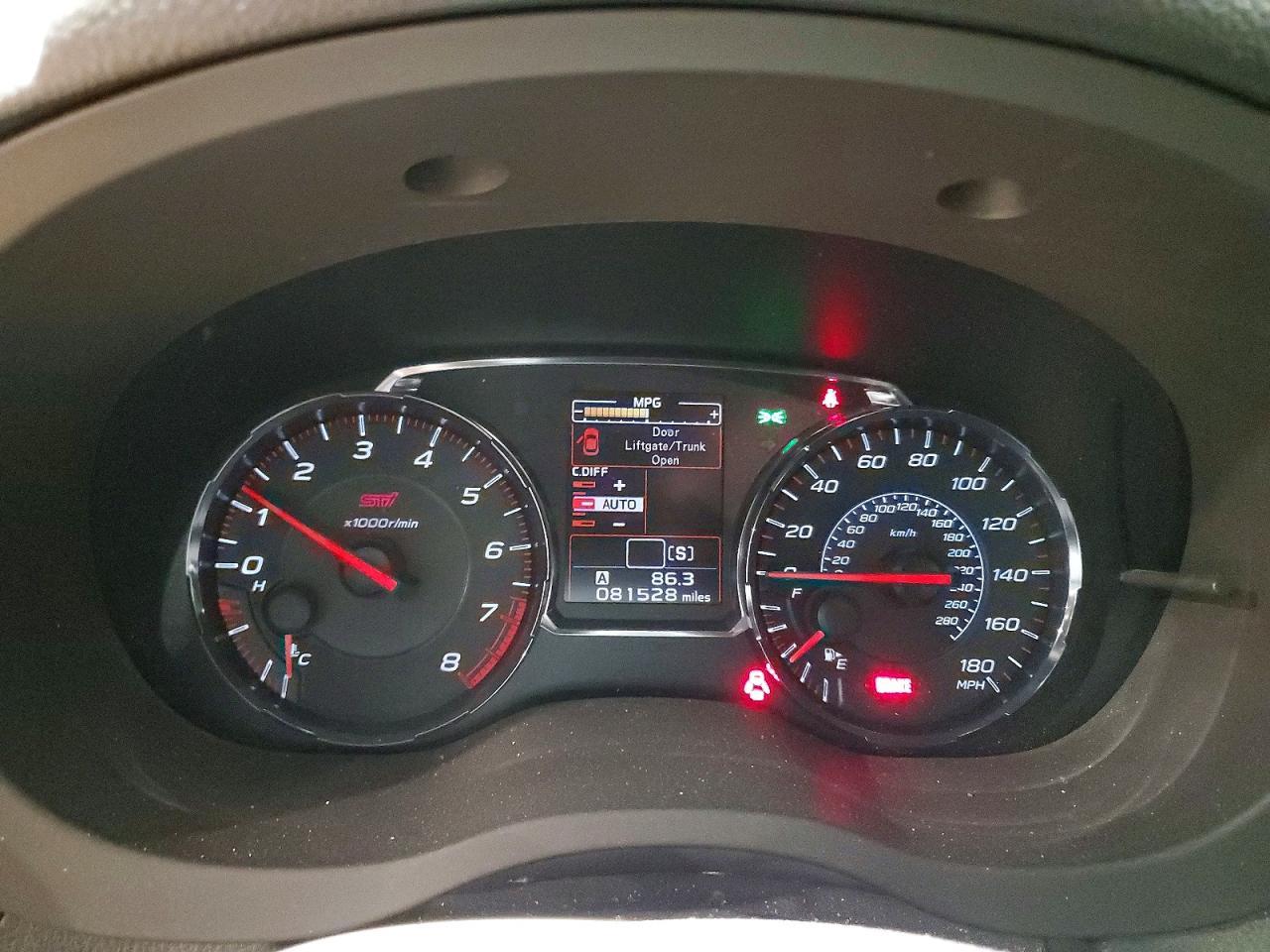 2018 SUBARU WRX
