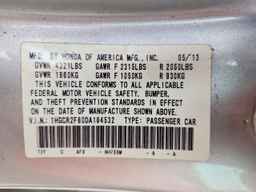 2013 HONDA ACCORD