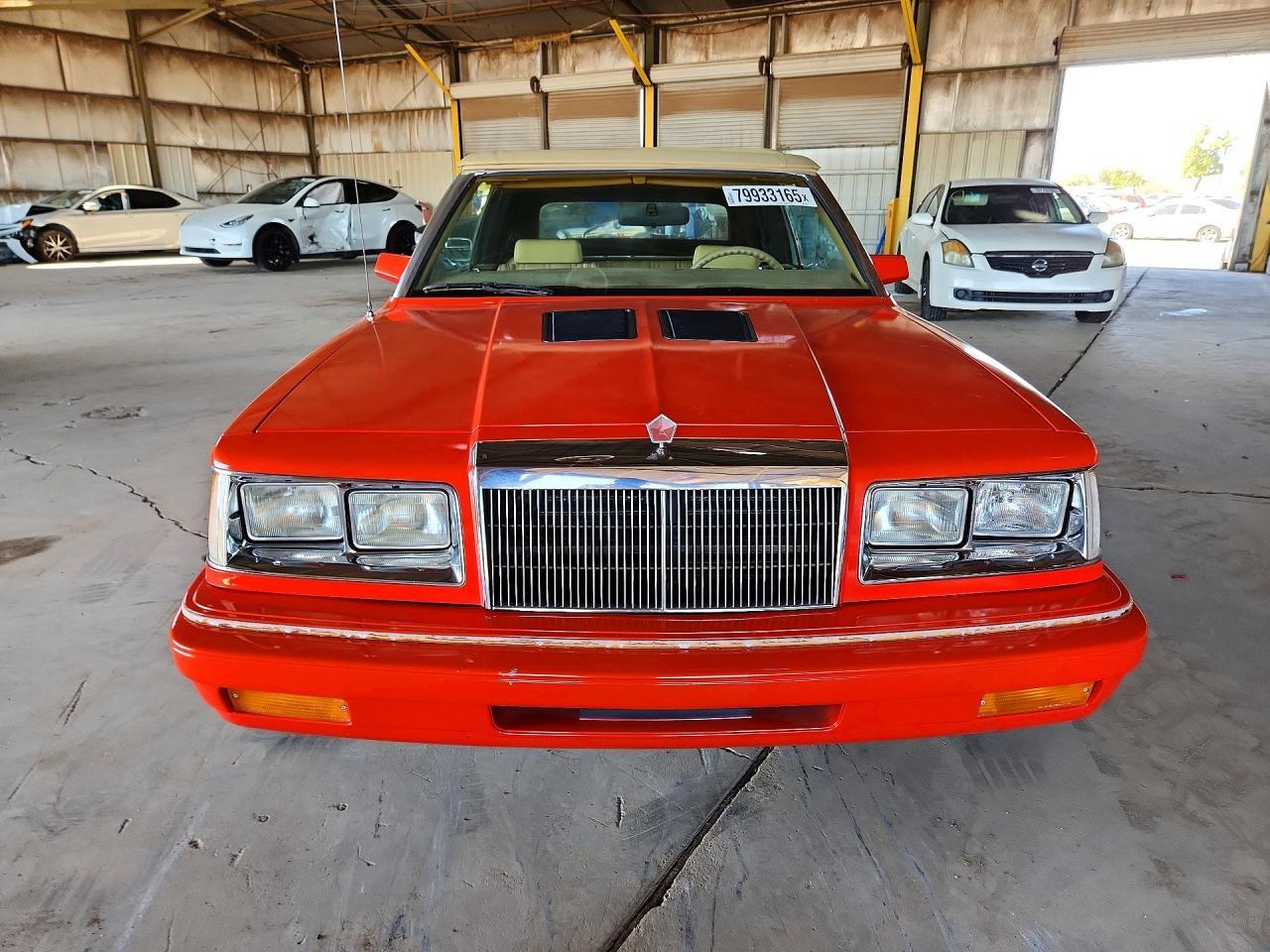 1986 CHRYSLER Lebaron