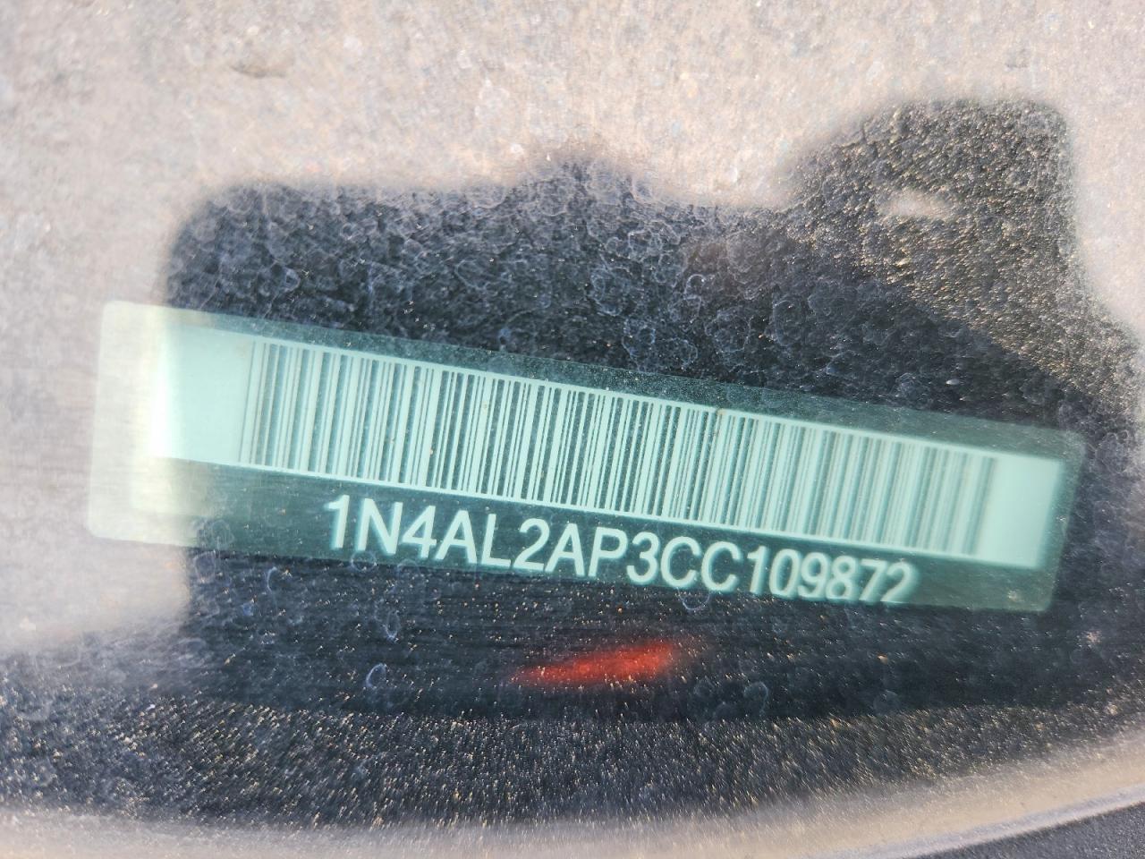 2012 NISSAN ALTIMA