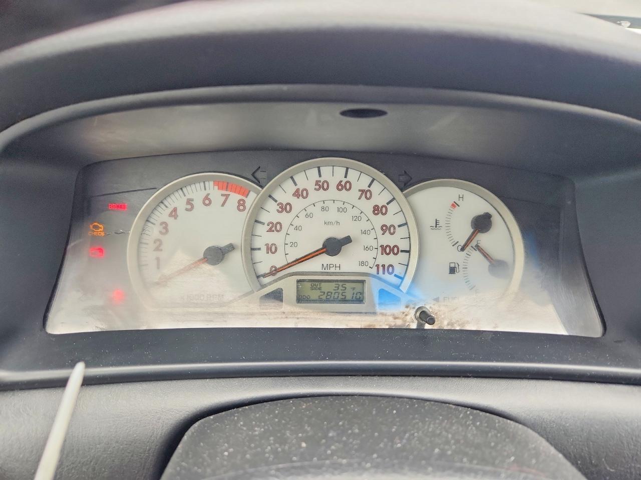 2005 TOYOTA COROLLA