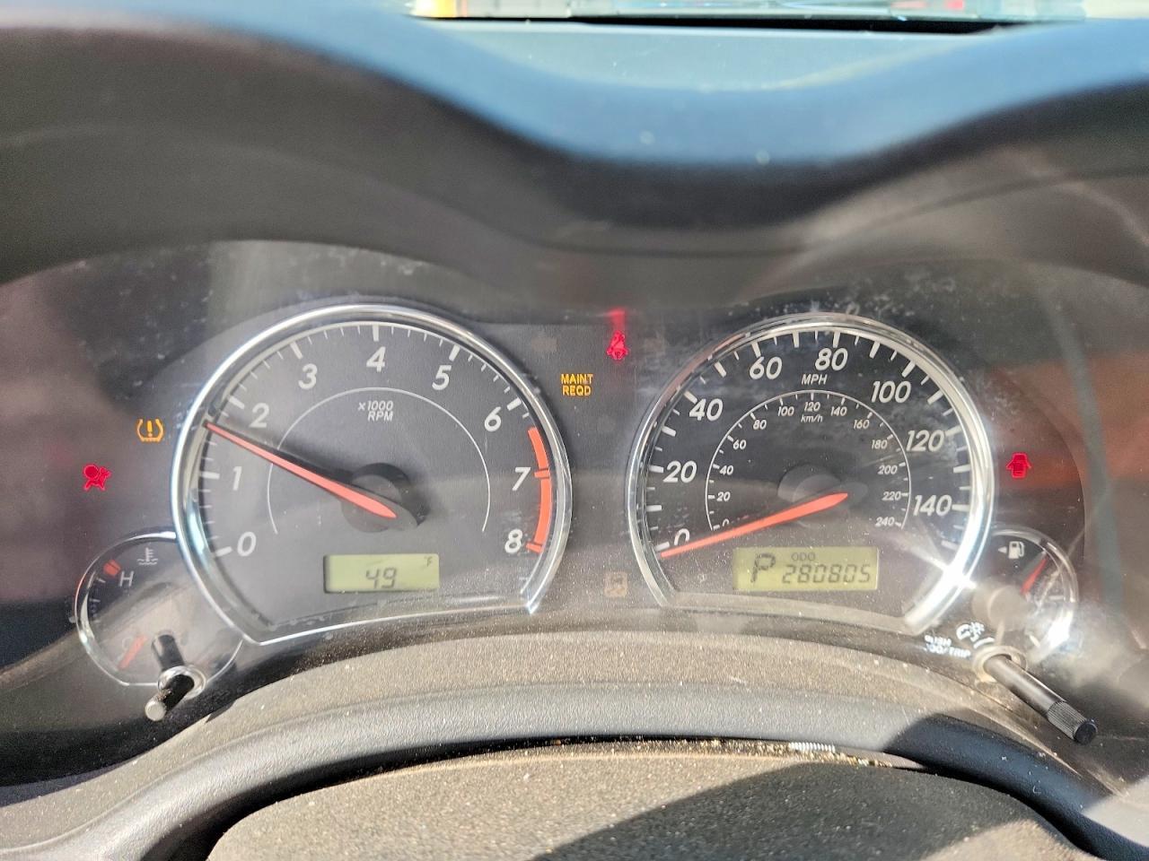 2012 TOYOTA COROLLA