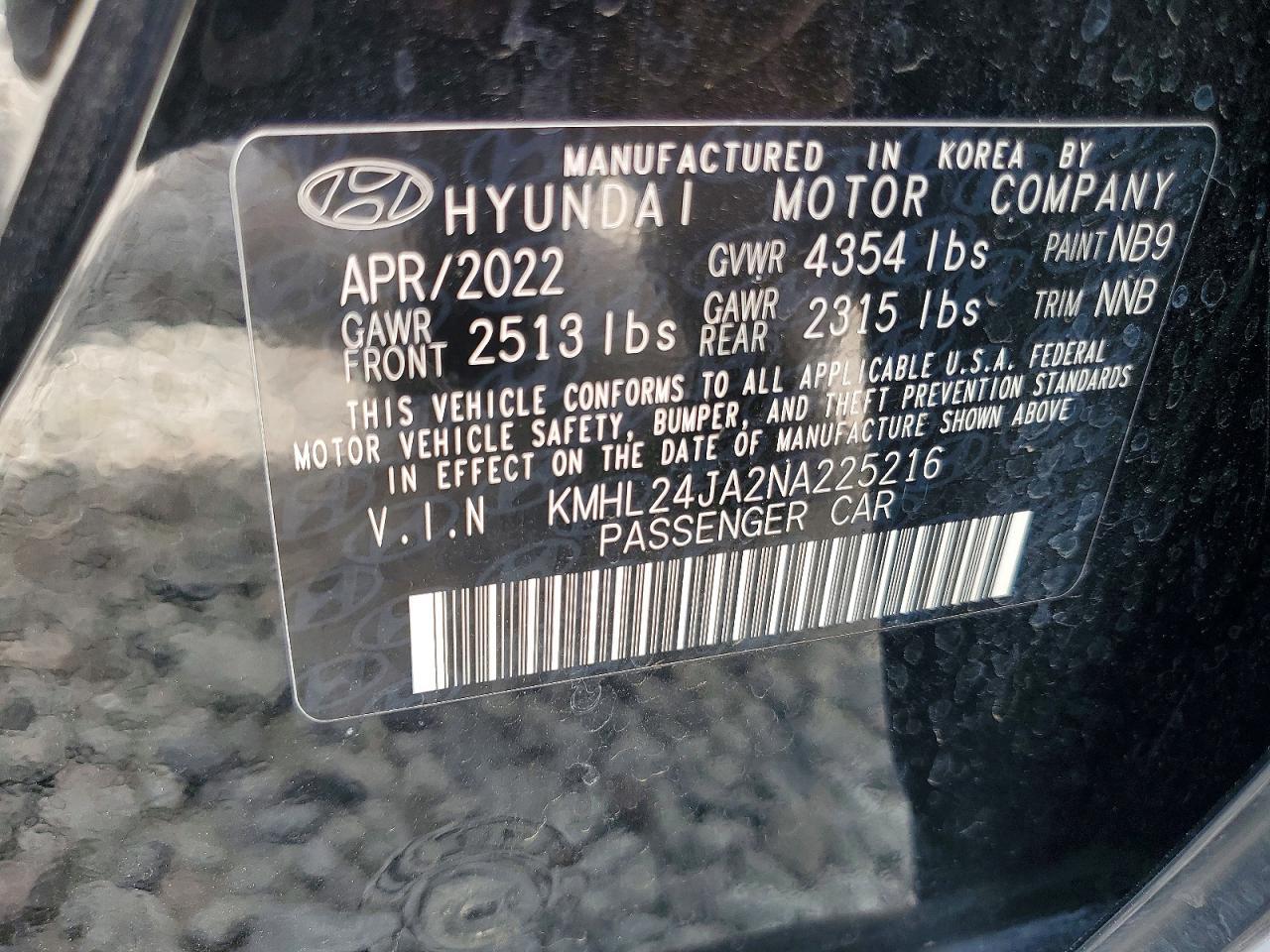 2022 HYUNDAI SONATA