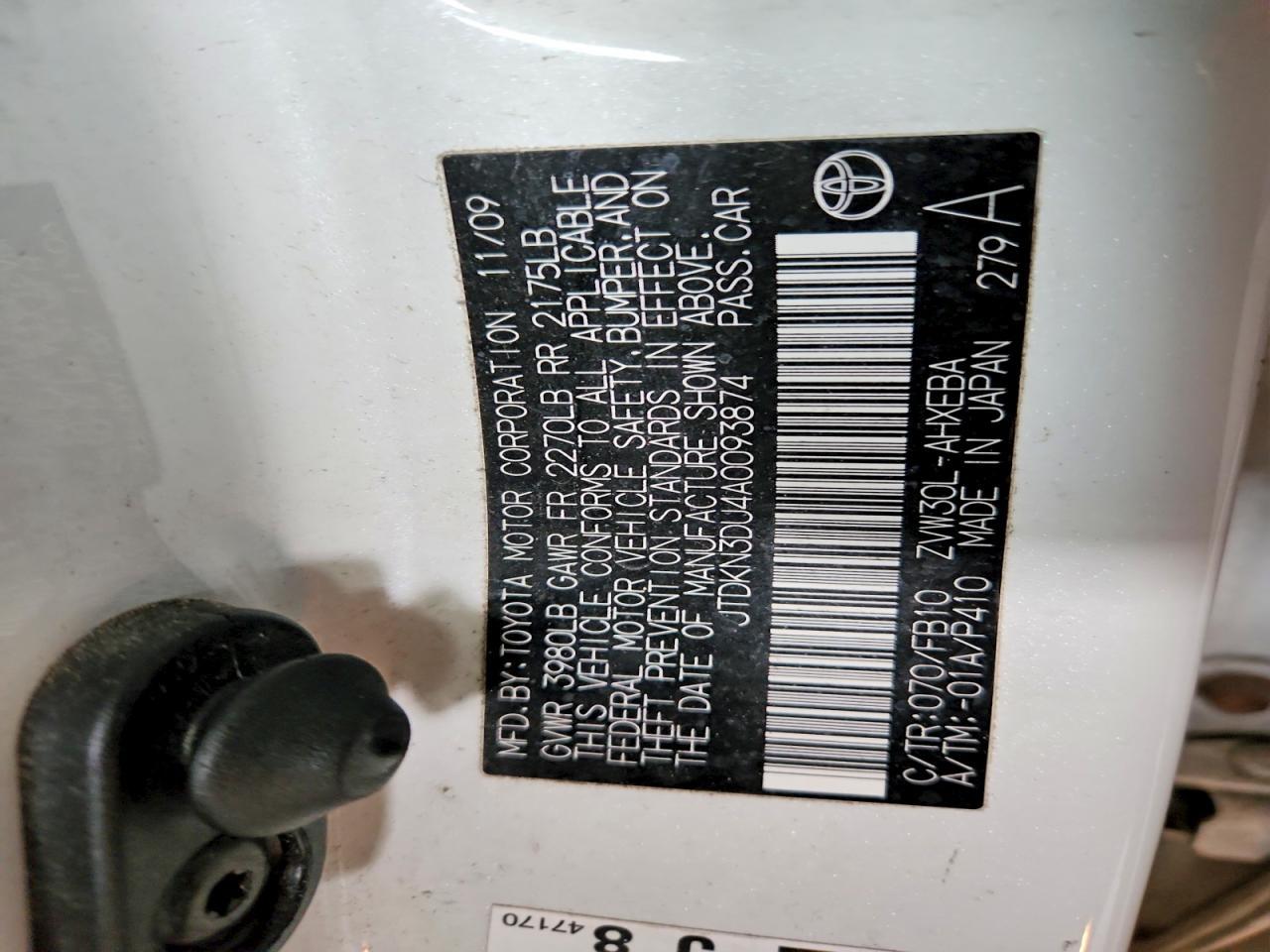 2010 TOYOTA PRIUS