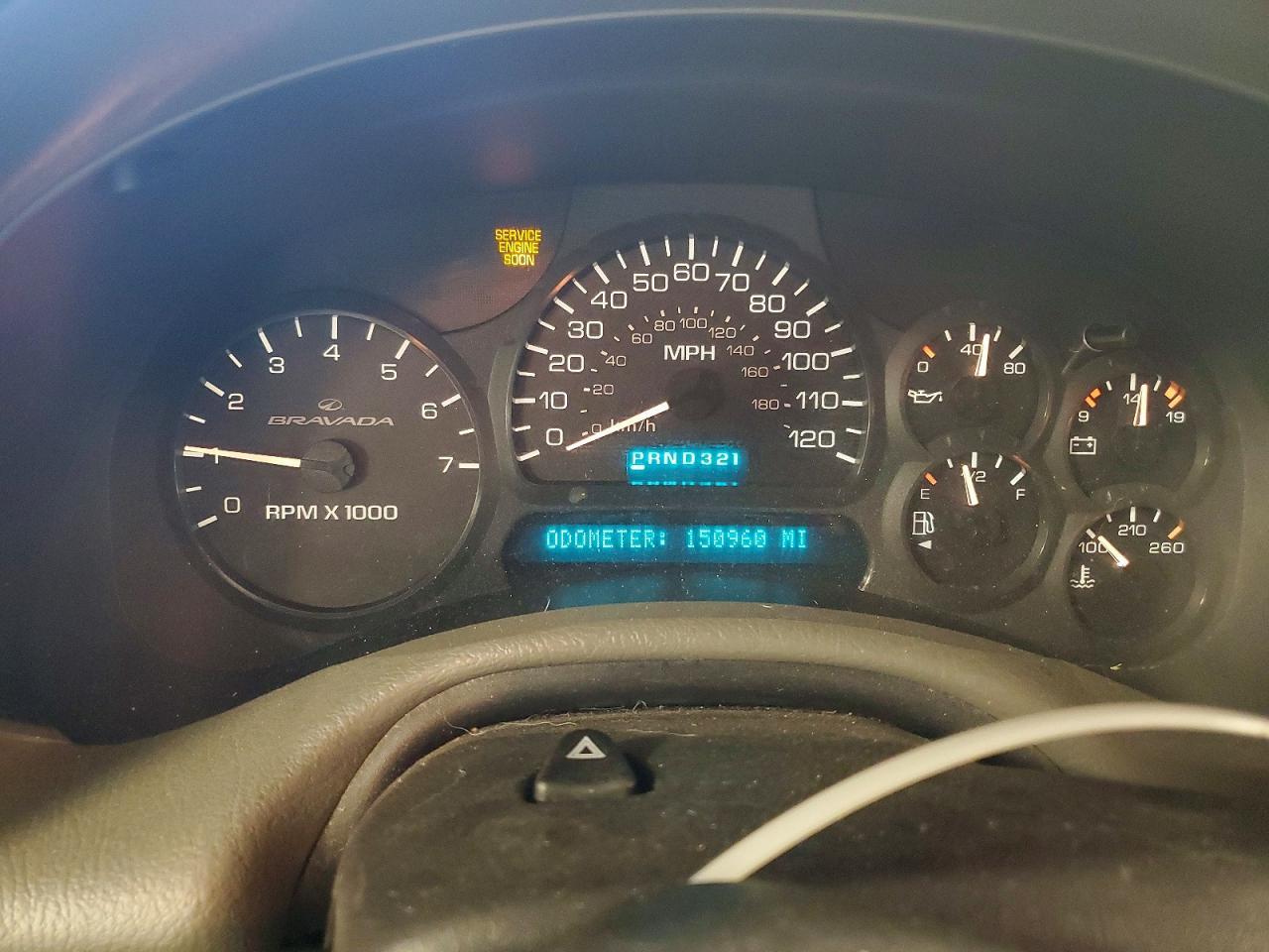 2002 OLDSMOBILE Bravada