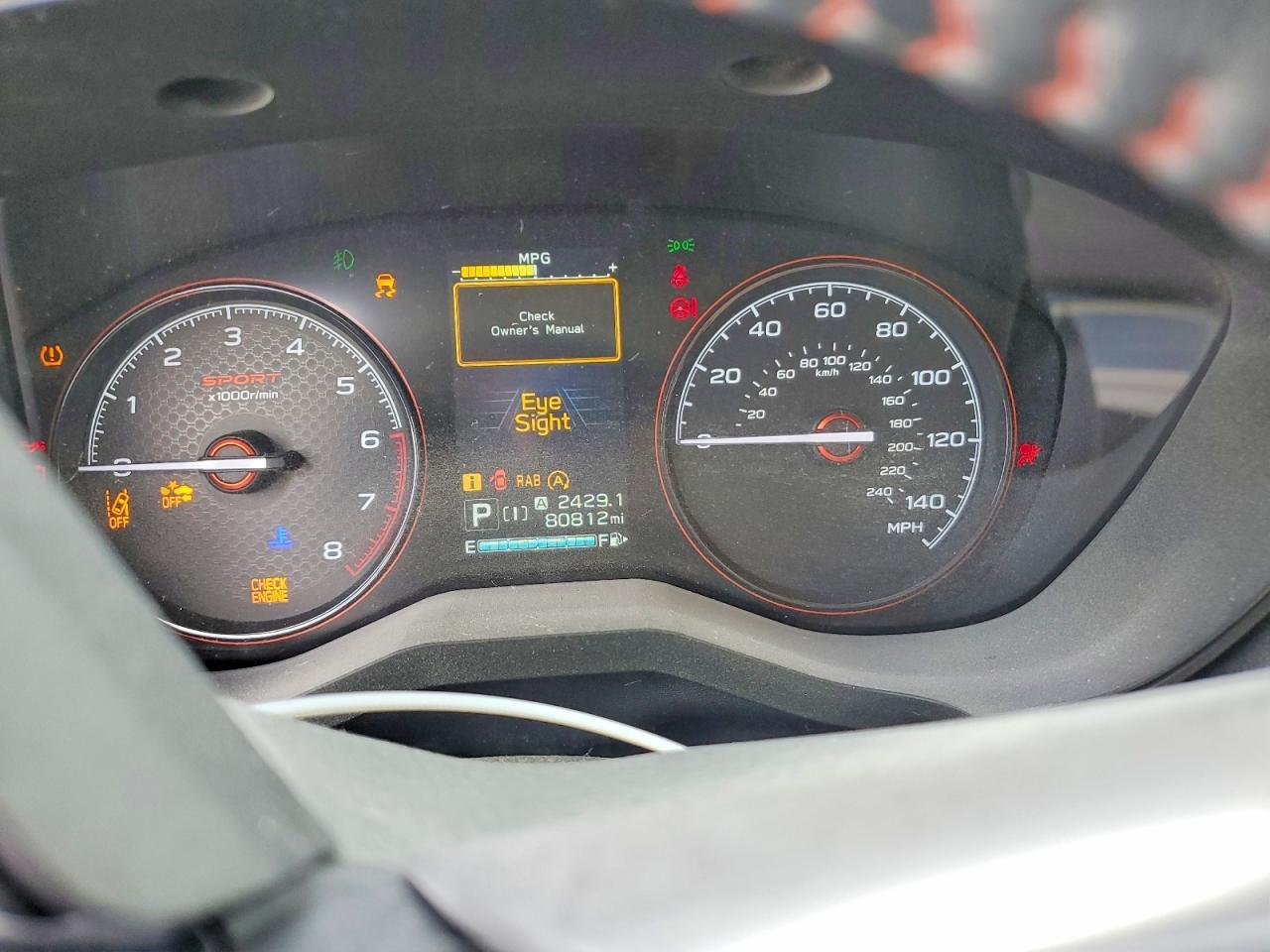2019 SUBARU FORESTER
