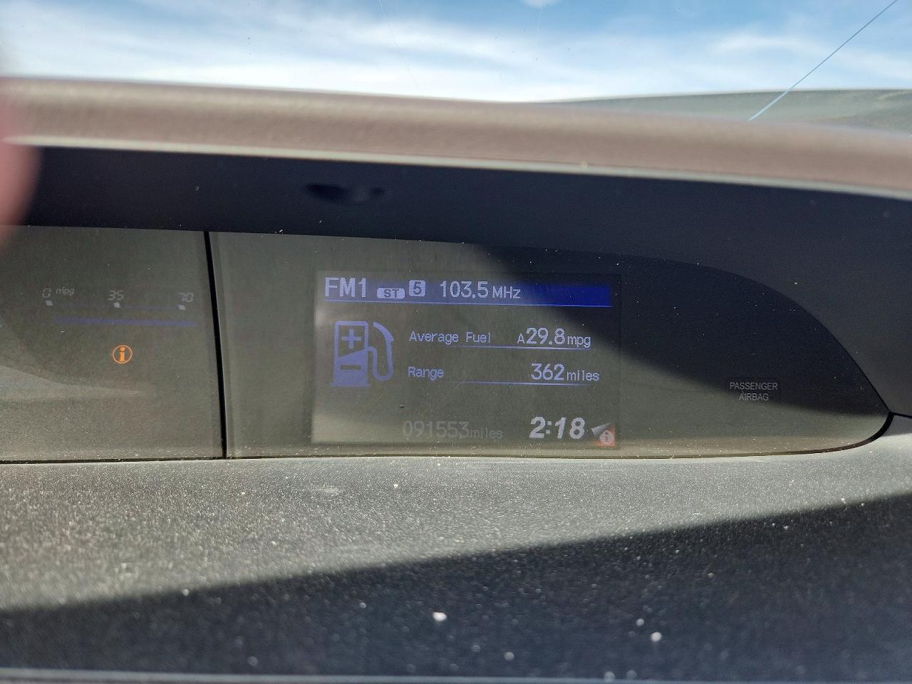 2012 HONDA CIVIC