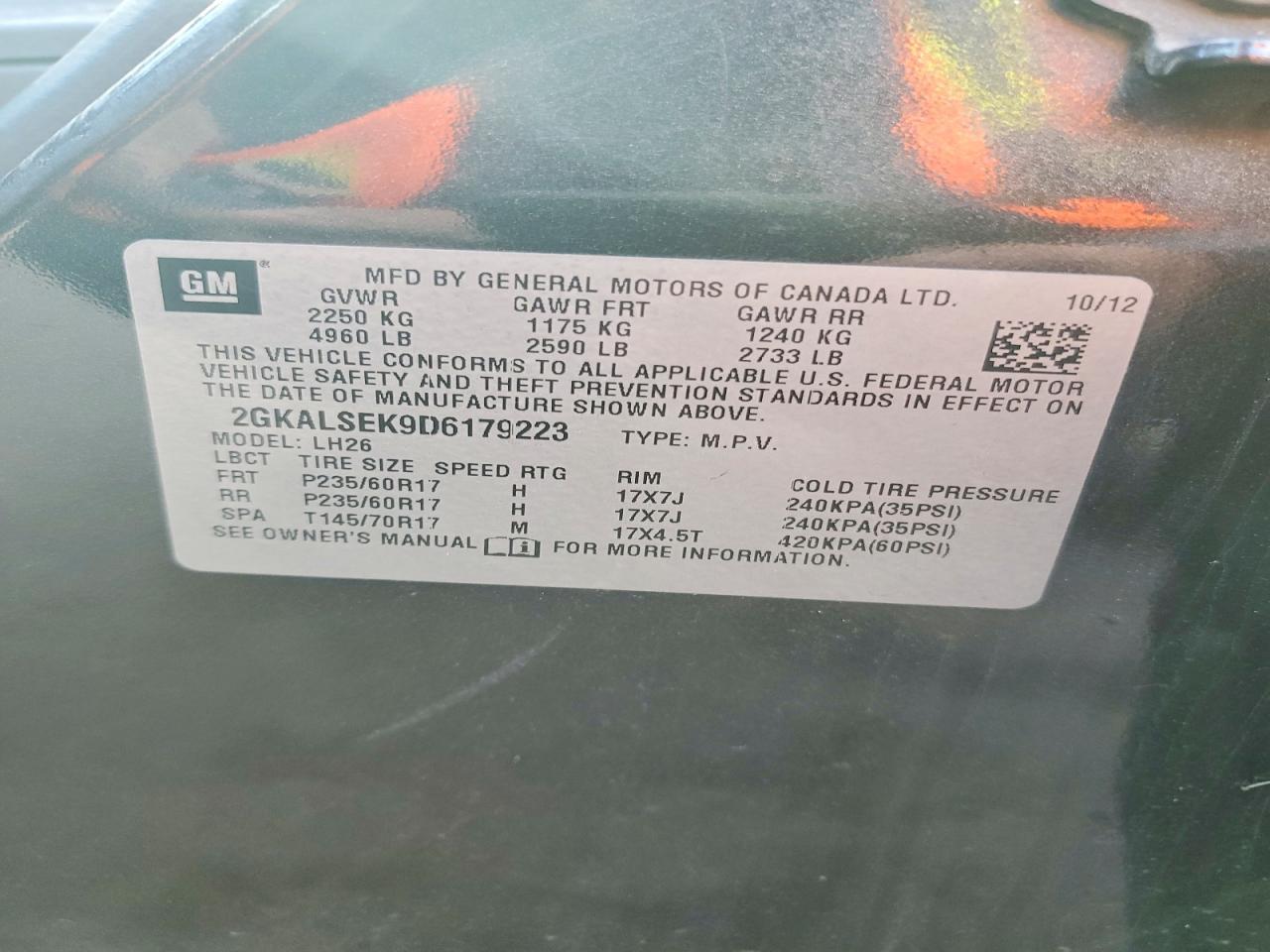 2013 GMC Terrain