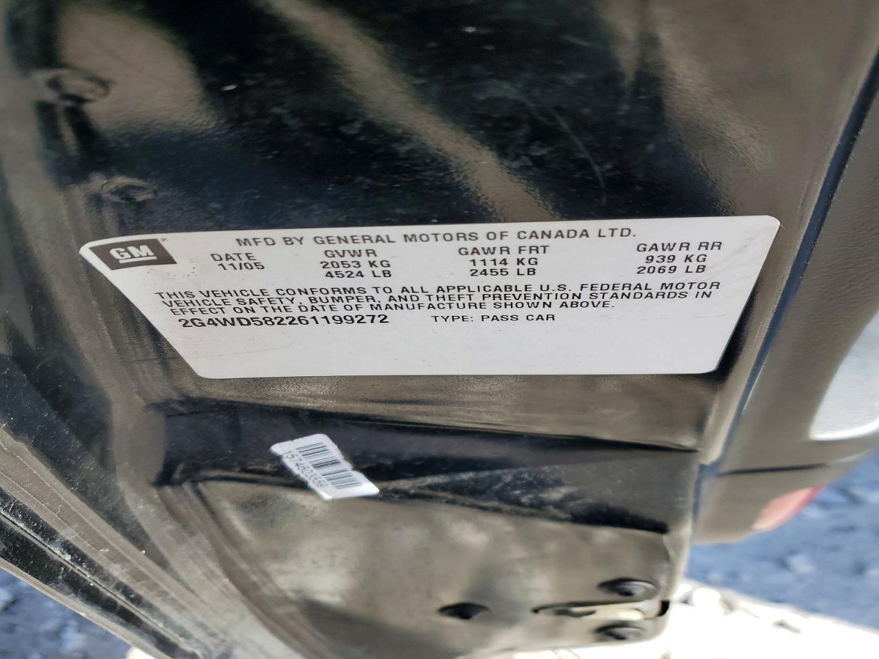 2006 BUICK LACROSSE