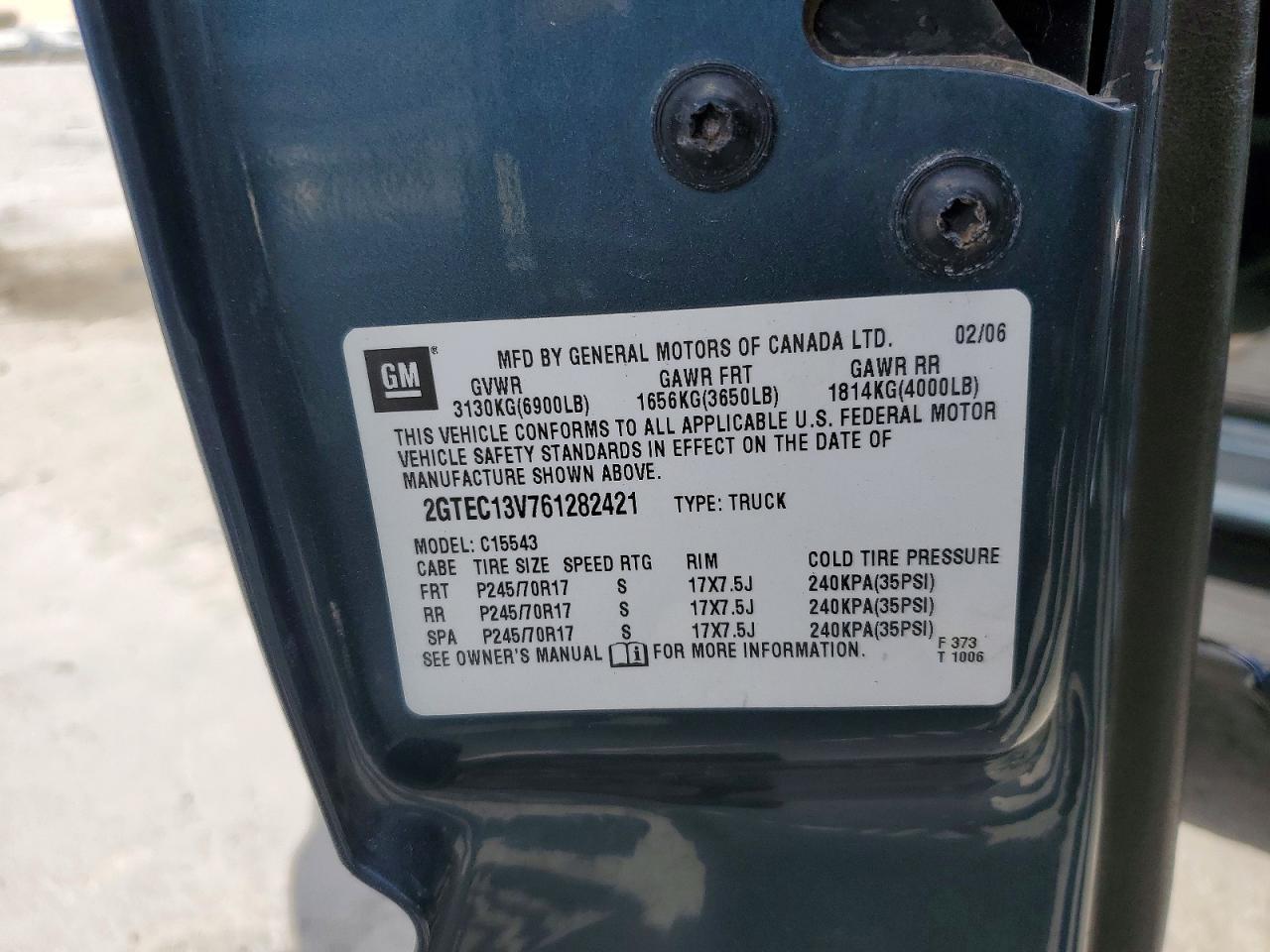 2006 GMC Sierra