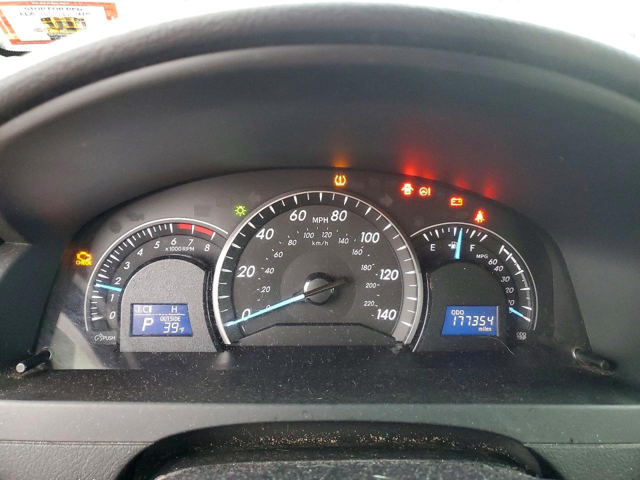 2013 TOYOTA CAMRY
