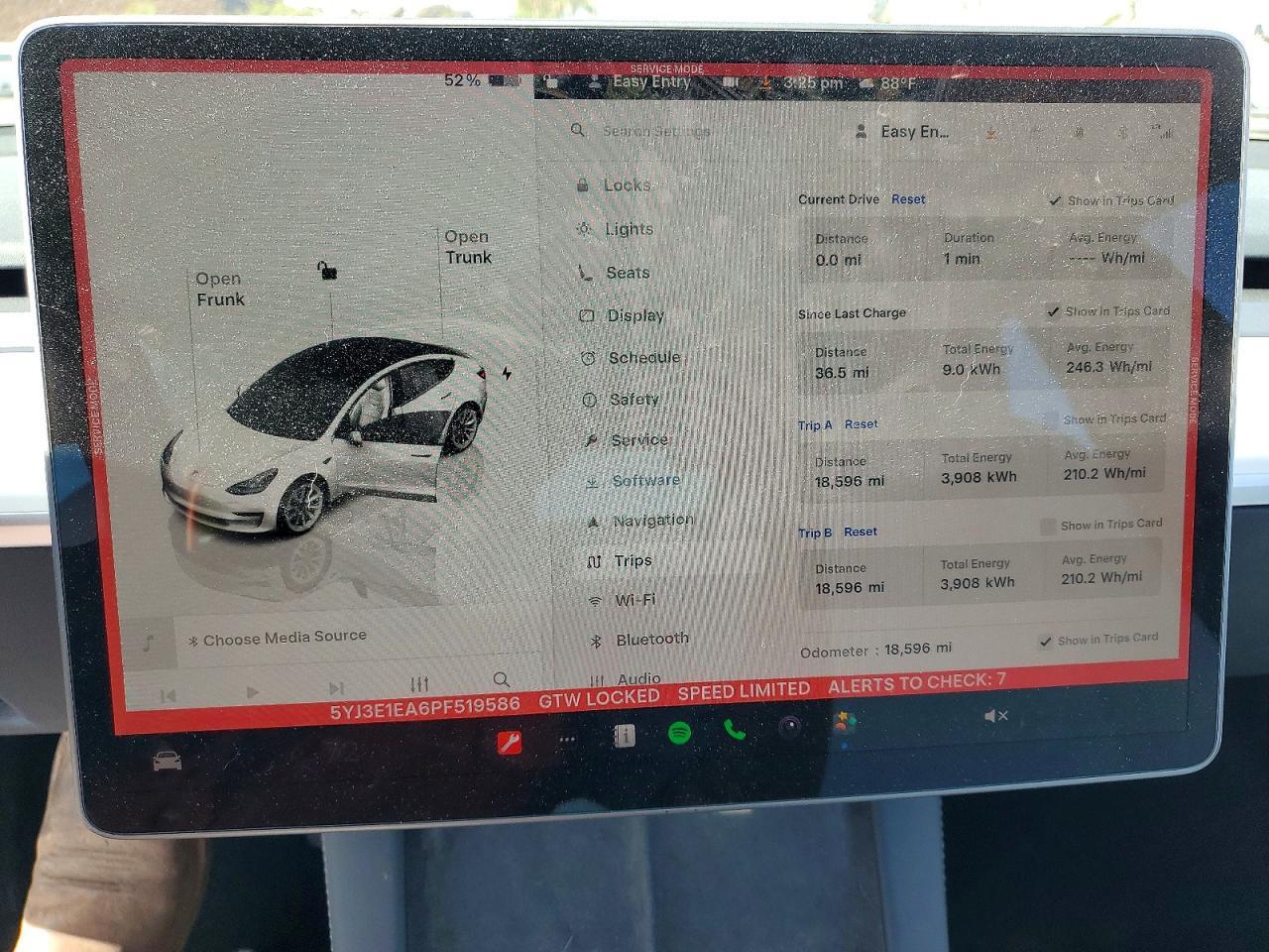 2023 TESLA MODEL 3