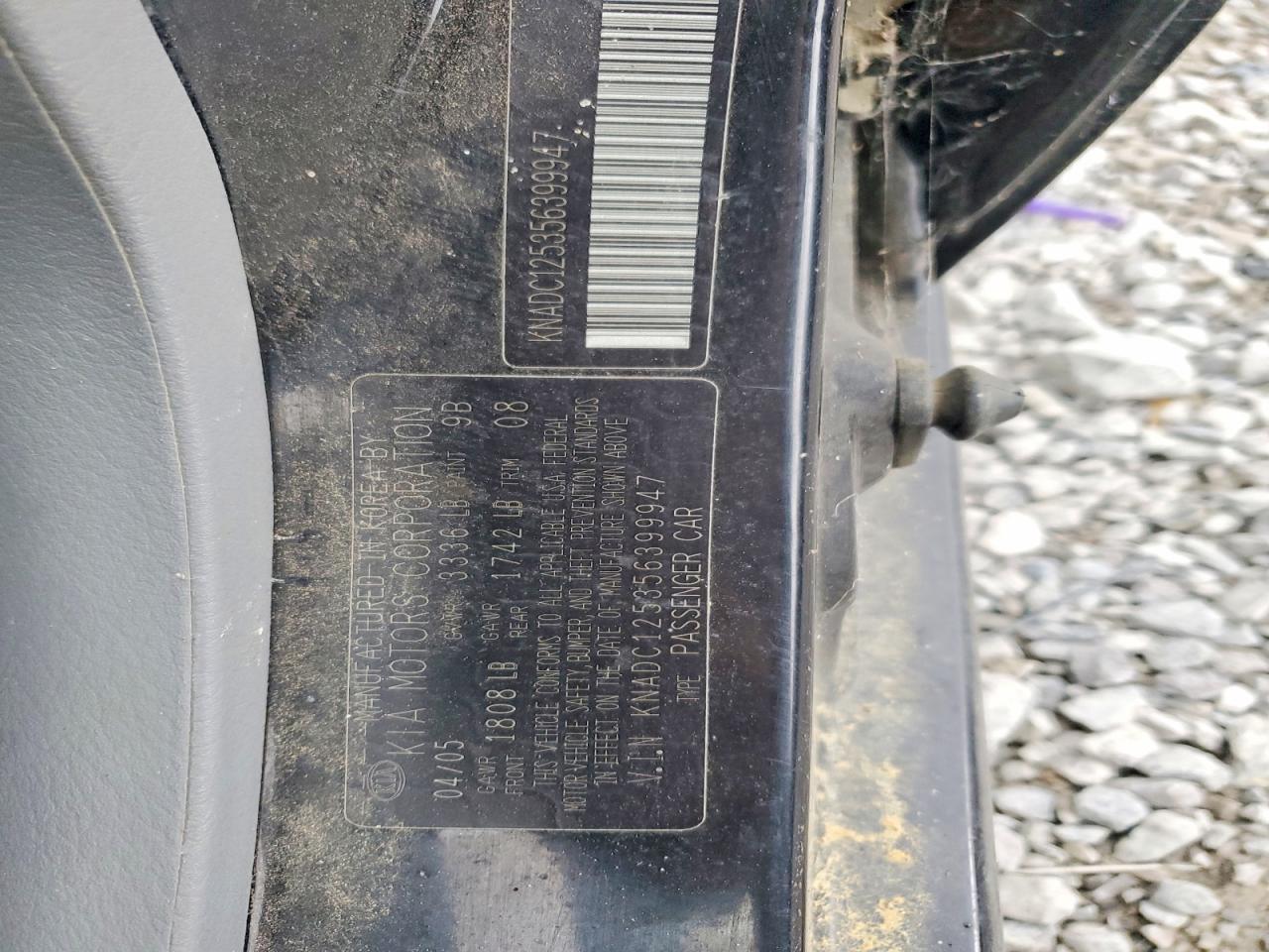 2005 KIA RIO