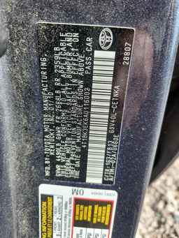 2010 TOYOTA CAMRY