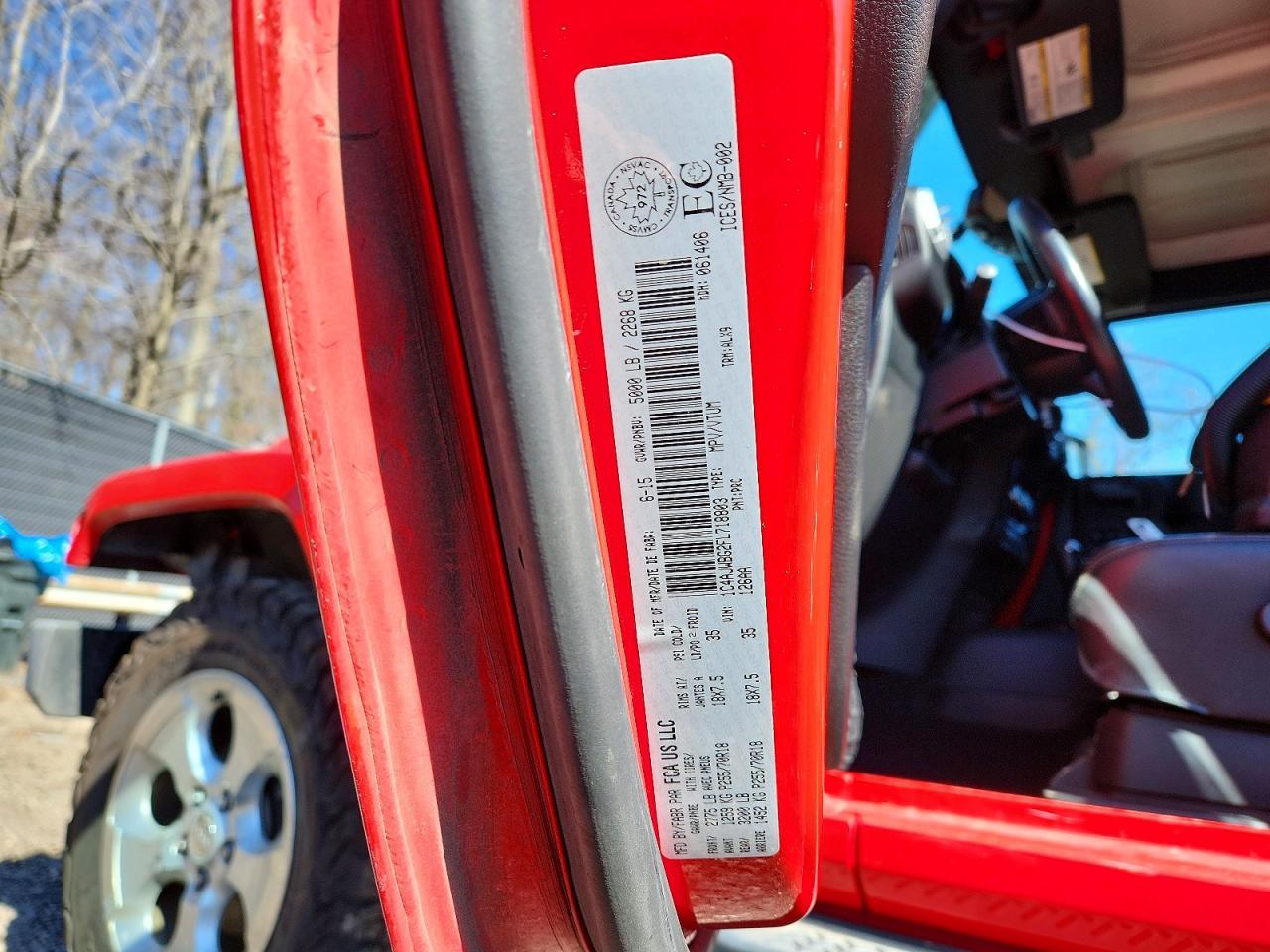 2015 JEEP WRANGLER